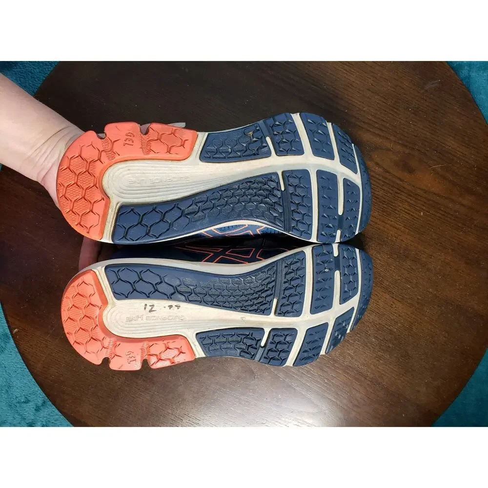 ASICS Gel Pulse 12 Amplifoam Shoes Size 8.5 Womens Blue Running Gym 1012A724